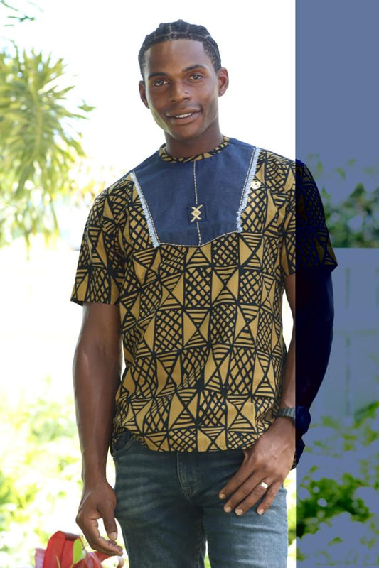 Dashiki Denim Batik